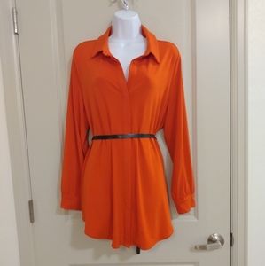 ALFANI orange blouse